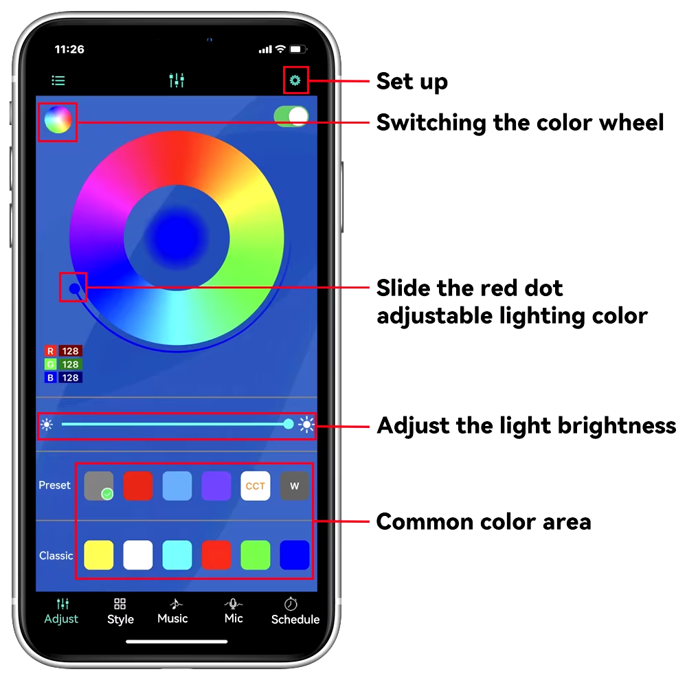 RGB Car Underglow LED Kit — Waterproof Neon Underbody Lighting with App & Remote Control